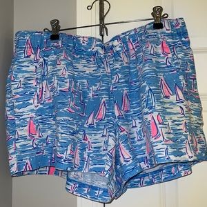 Lilly Pulitzer Lilo sailboat shorts xl